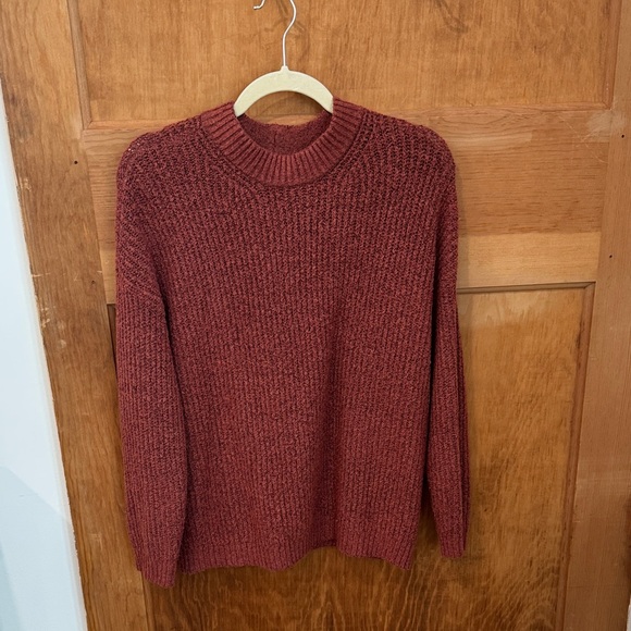 Rust Knit Sweater - Picture 1 of 3